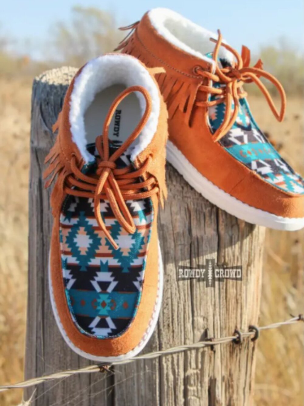 Rowdy Crowd Mesquite Moccasins last pair size 7
